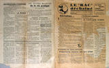 Le numéro 1 du journal de la brigade RAC daté de décembre 1944.