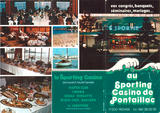 Programme publicitaire du sporting casino à Royan.