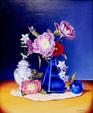 M. Dupont Vase bleu