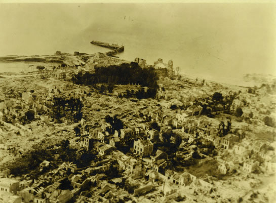 Vue aérienne de Royan