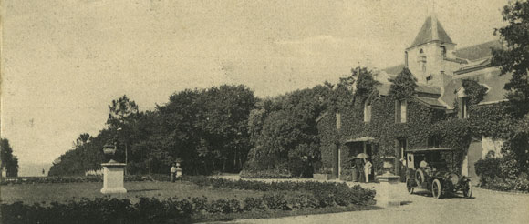 Entrée de la villa des Fées au début du XXe siècle